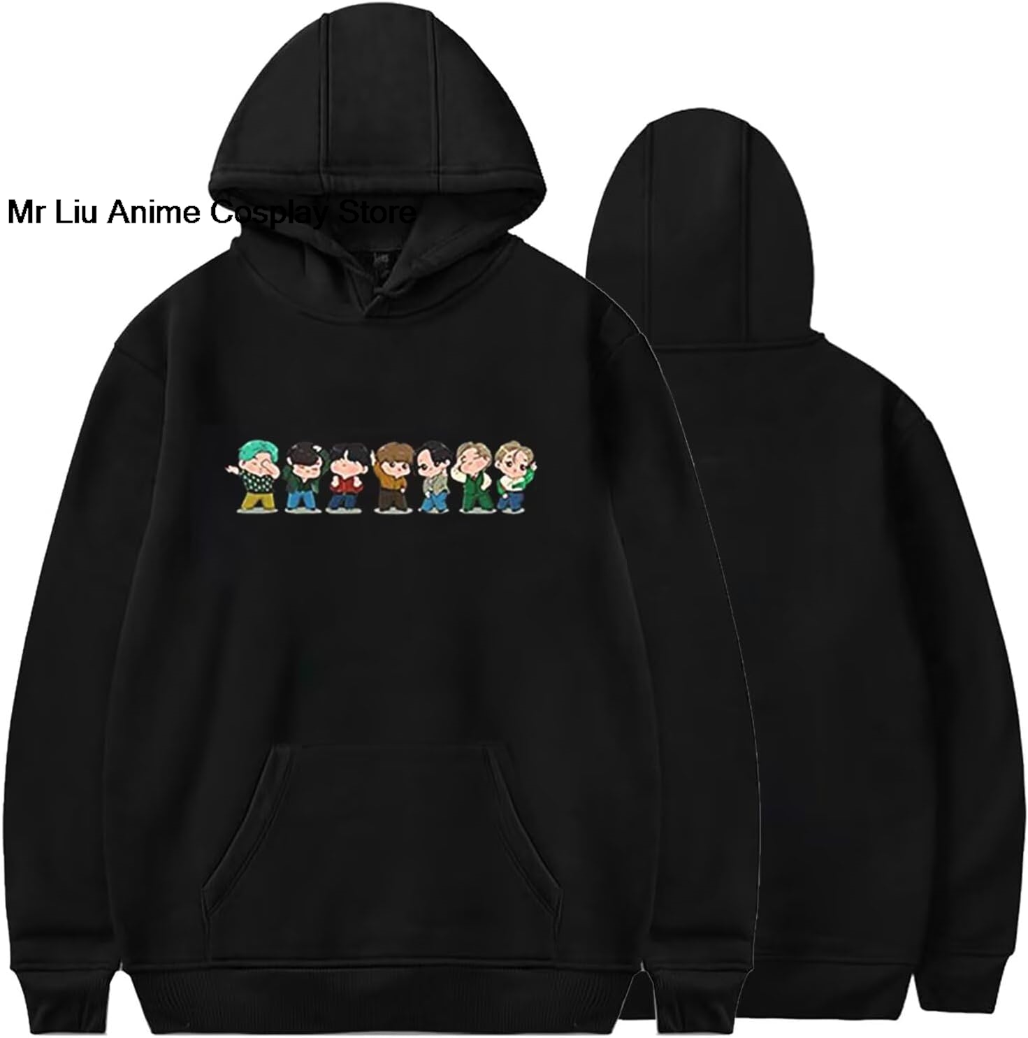 Anime Merchandise Europe - Dames Grafische Hoodie Love Yourself Sweatshirt
