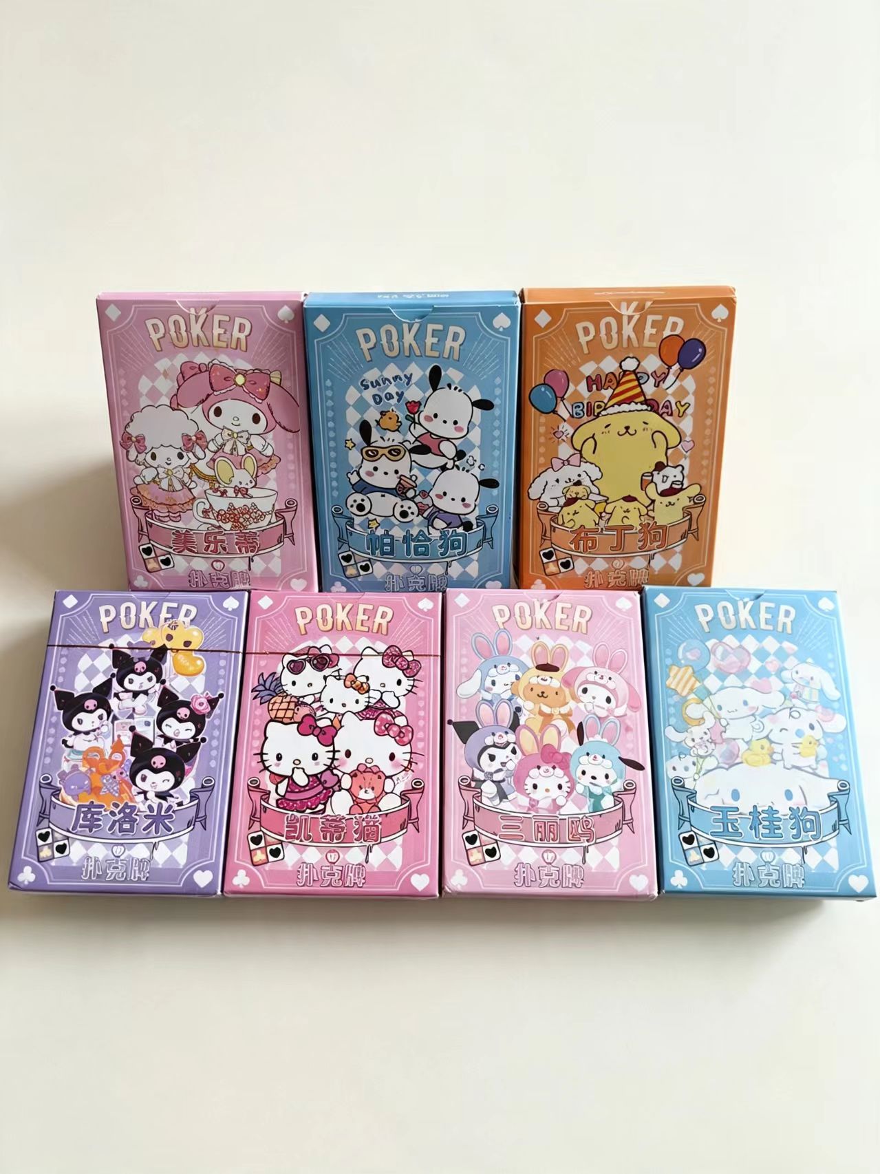 Themed Playing Card - Sanrio speelkaarten poker bordspellen schattige cartoon