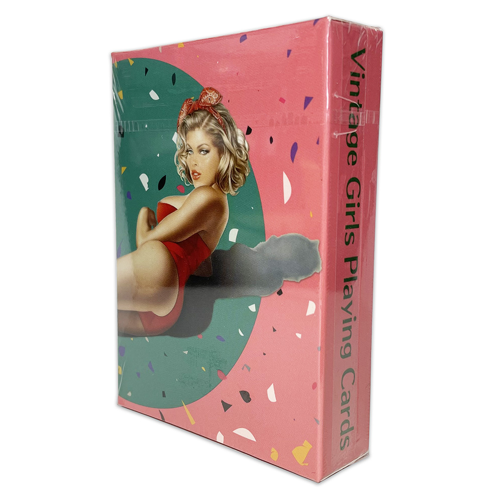 Themed Playing Card - Amerikaanse Retro Sexy Mooie Dame Bikini