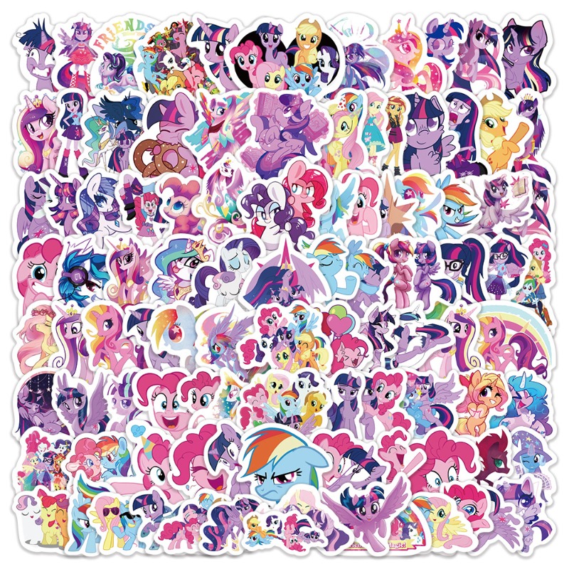 100 stuks Cartoon My Little Po - Free Anime Merchandise recensie en prijs