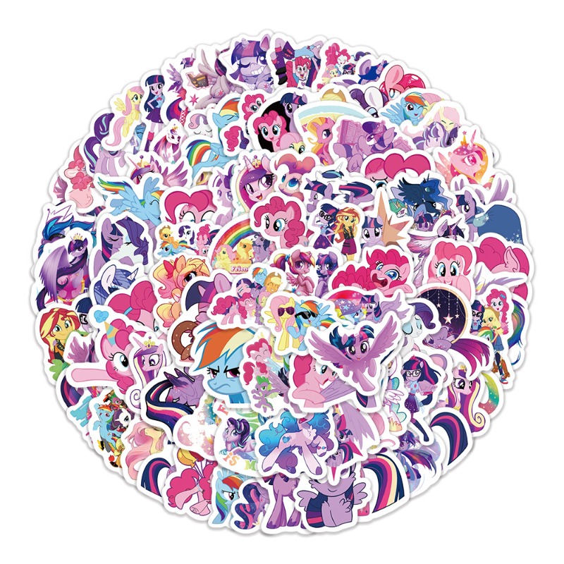 100 stuks Cartoon My Little Po - Free Anime Merchandise recensie en prijs