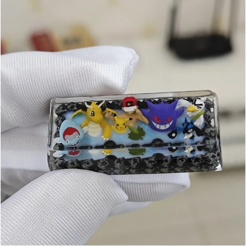 Pokemon Anime Keycaps 1U 1.25U - Keycap Artisan Anime recensie en prijs