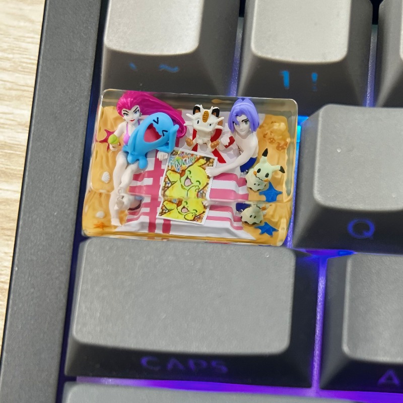 Pokemon Anime Keycaps 1U 1.25U - Keycap Artisan Anime recensie en prijs