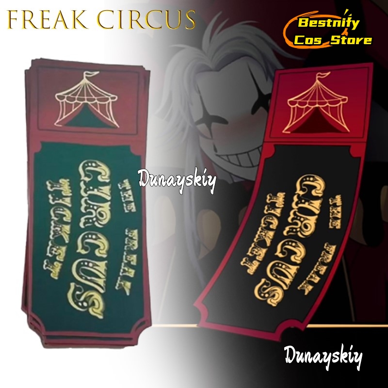BFreak Circus Ticket Card Rood - Anime Merchandise Europe recensie en prijs