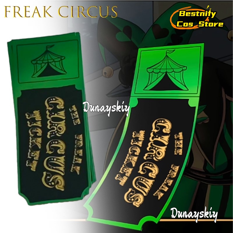 BFreak Circus Ticket Card Rood - Anime Merchandise Europe recensie en prijs