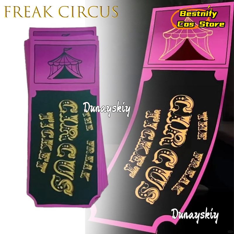 BFreak Circus Ticket Card Rood - Anime Merchandise Europe recensie en prijs