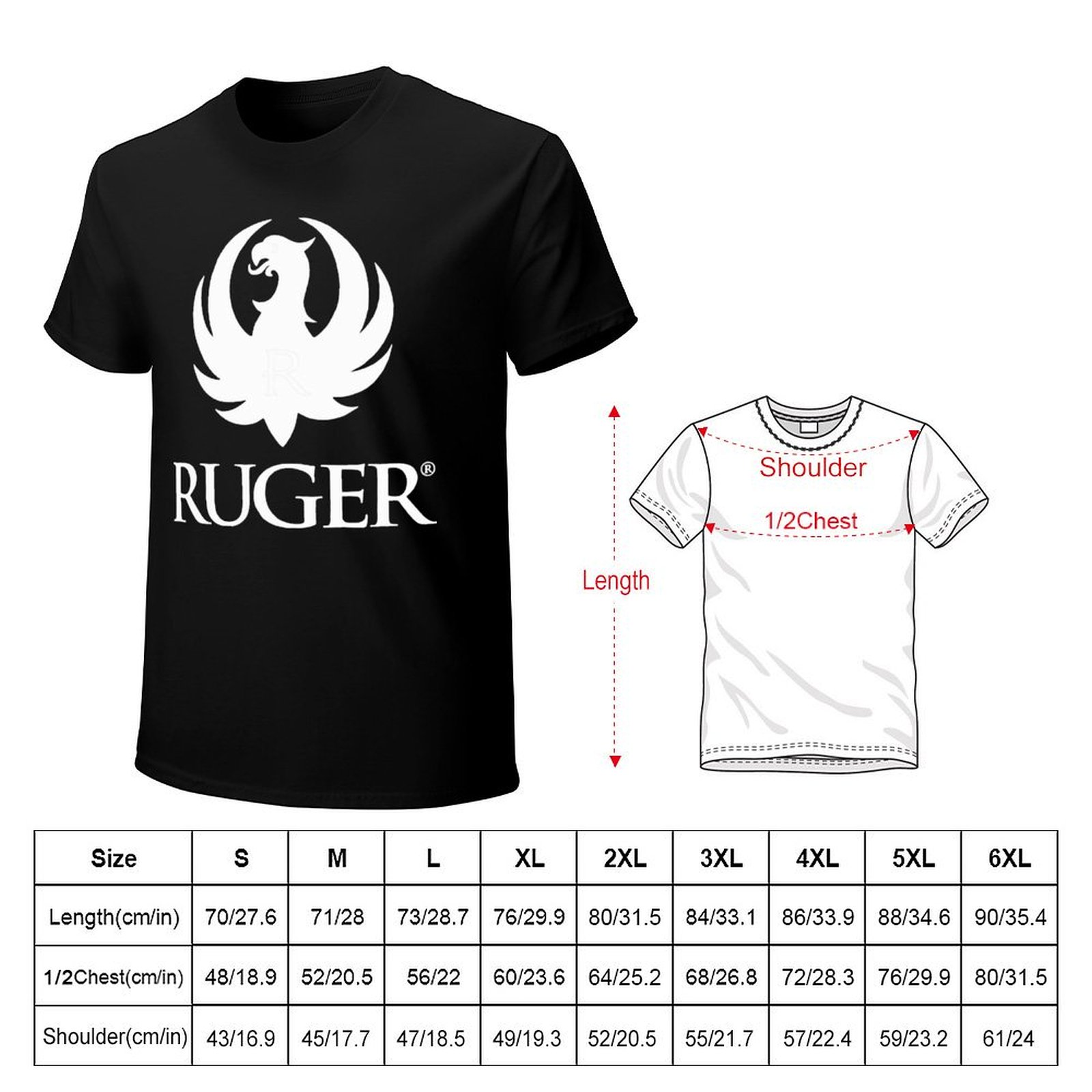 R.uger Logo Merchandise T-shir - Anime Merchandise For Men recensie en prijs