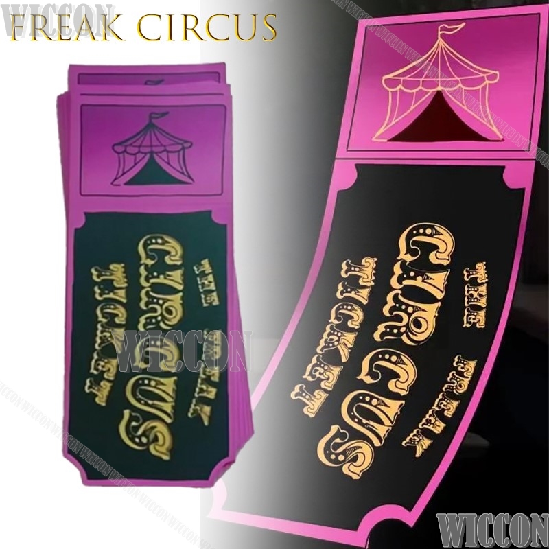 Freak Circus Ticket Card Rood  - Anime Merchandise Europe recensie en prijs