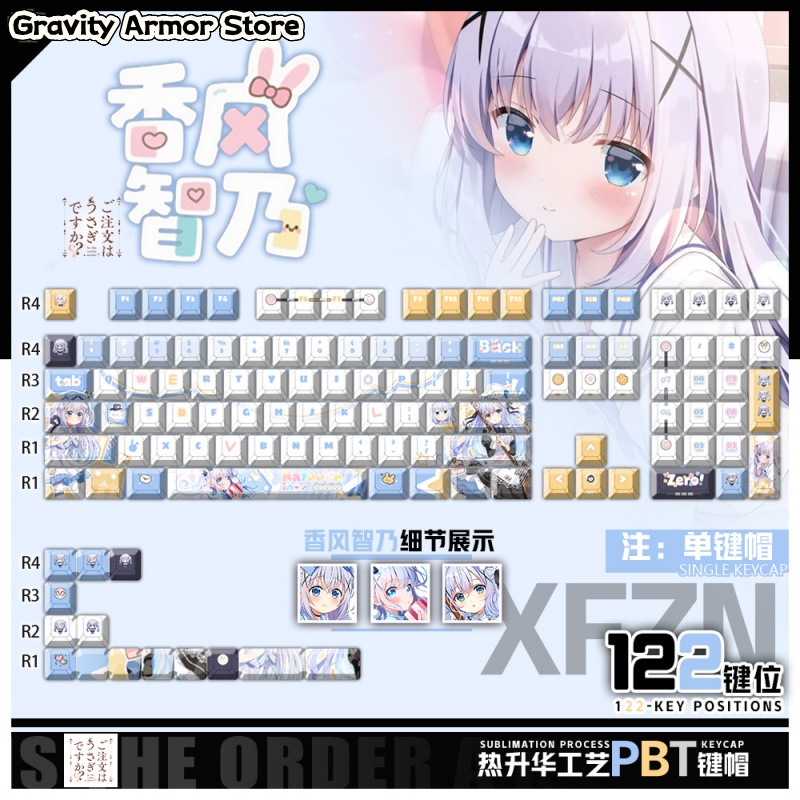 Is de bestelling een konijn? K - Keycap Artisan Anime recensie en prijs