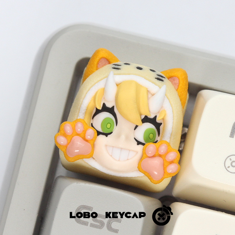 Lilith Cat Dog Style Artisan R - Keycap Artisan Anime recensie en prijs
