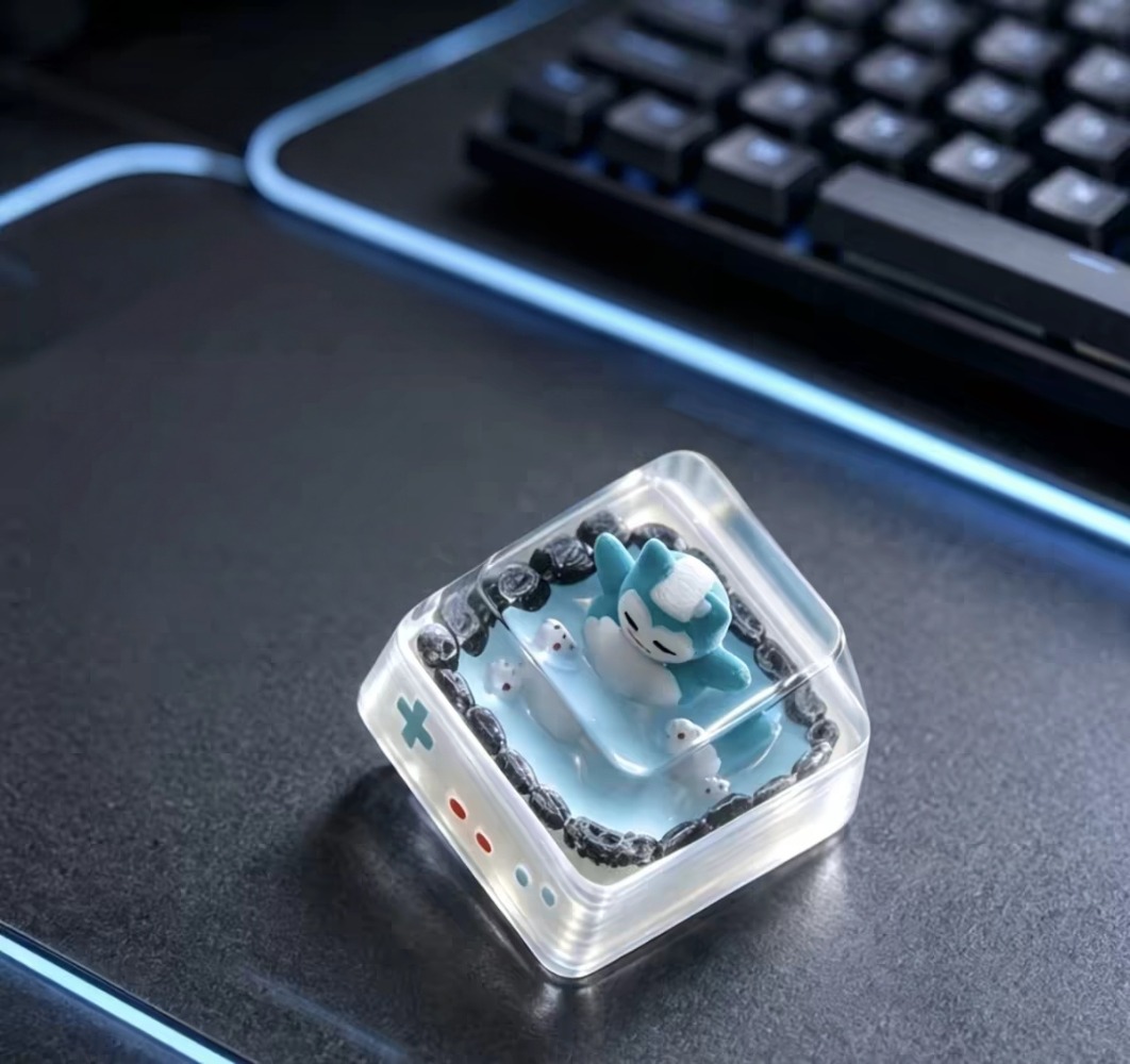 Pokémon Snorlax Keycap Hars Tr - Keycap Artisan Anime recensie en prijs
