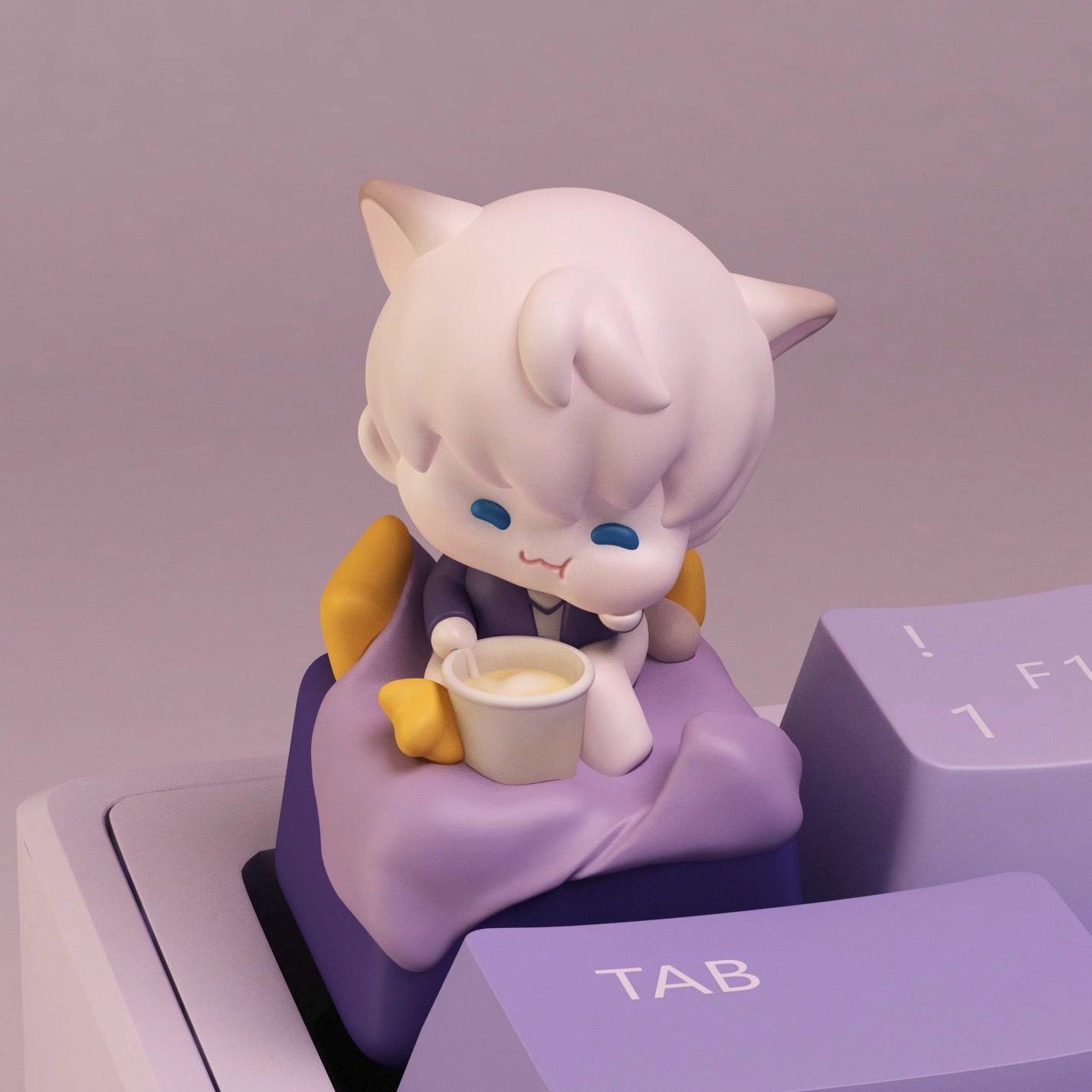 Liefde en Deep Space Artisan K - Keycap Artisan Anime recensie en prijs