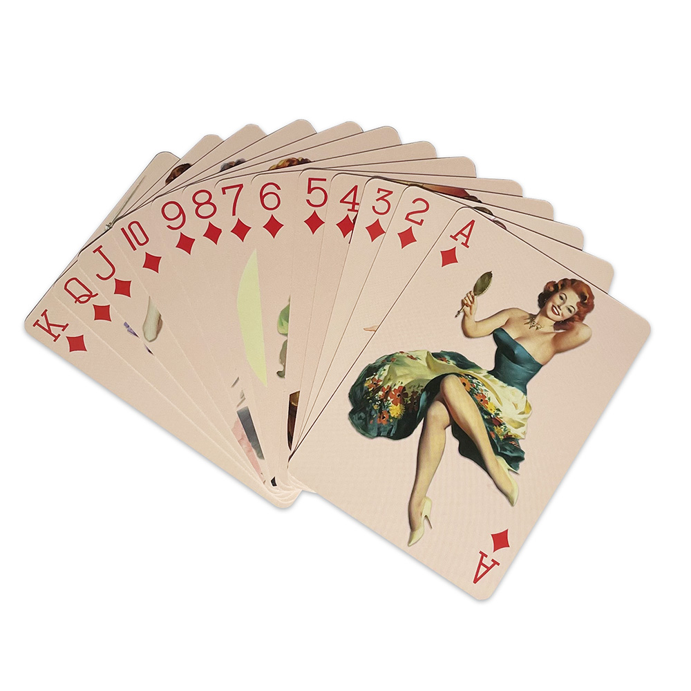 Amerikaanse Retro Sexy Mooie D - Themed Playing Card recensie en prijs